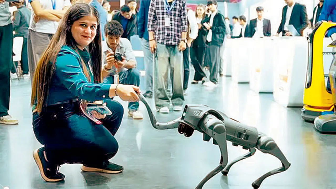 PETA asks Galgotias University to use robot dog in circuses