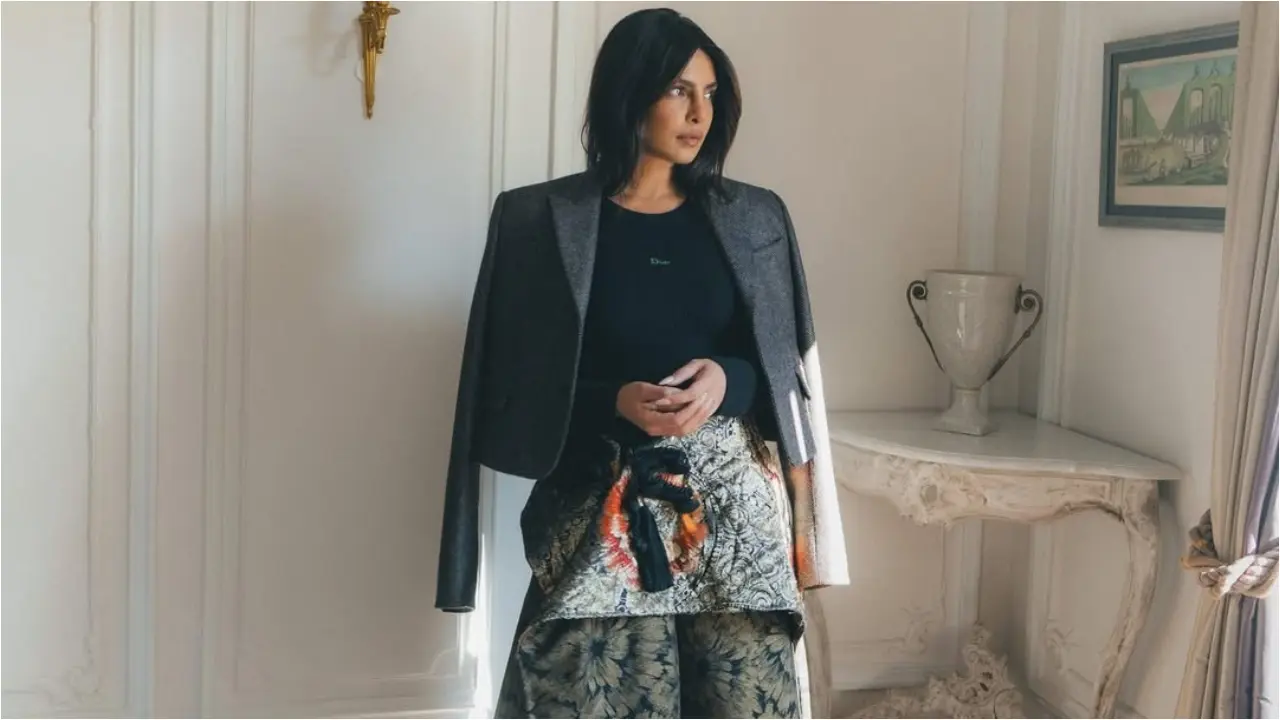 Paris Fashion Week: Priyanka Chopra layers up for Dior's showcase