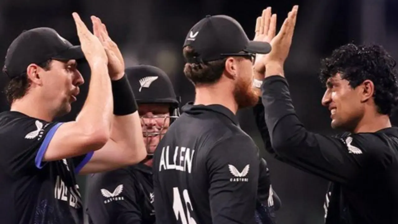 New Zealand's Rachin Ravindra and Cole McConchie bagged two wickets each. James Neesham also chipped in with one wicket. Matt Henry, Lockie Ferguson, and skipper Mitchell Santner went wicketless in the semi-final 1 of the T20 World Cup 2026 against South Africa (Pic: File Pic)