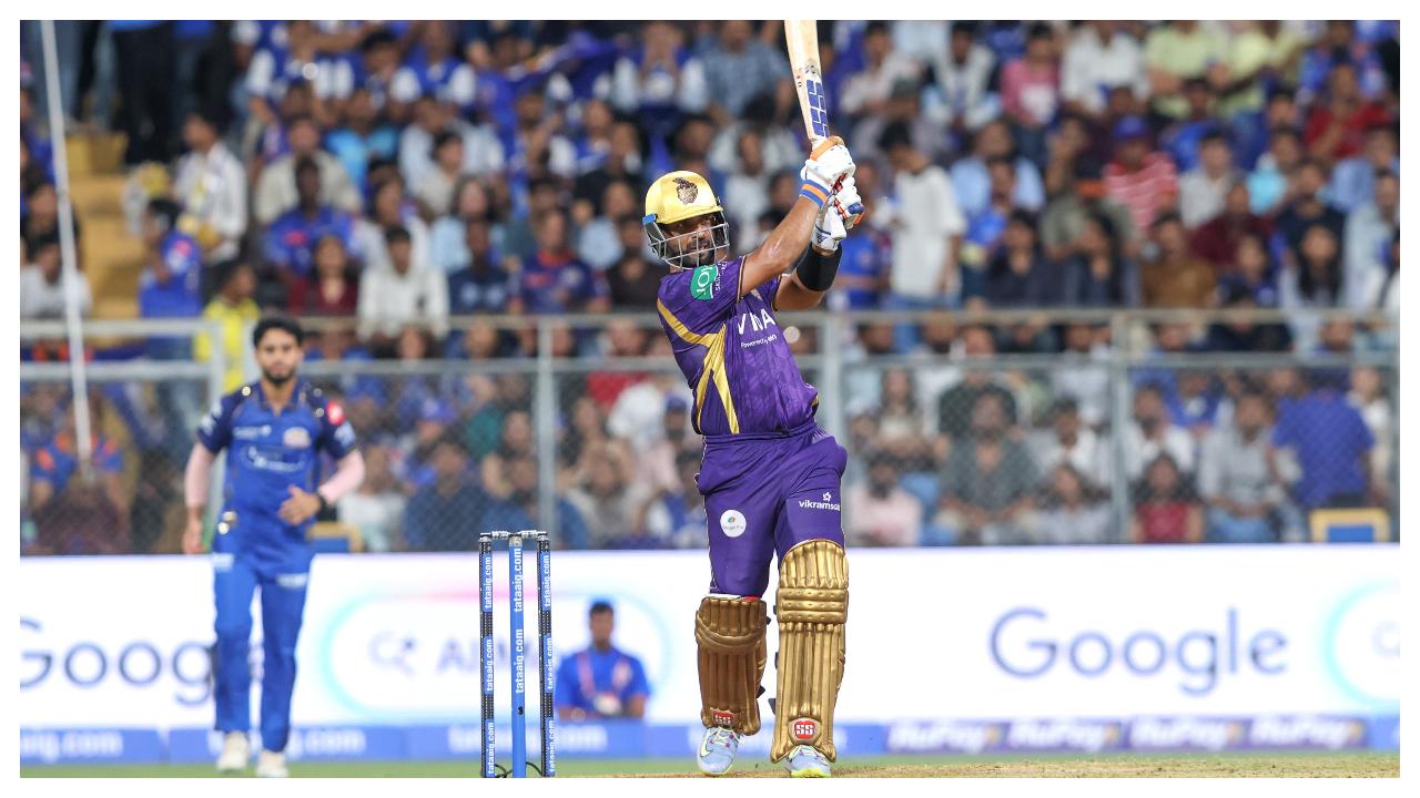 Ajinkya Rahane opened the innings with New Zealand star Finn Allen, and the duo attacked from the off. Rahane scored 67 runs in 40 balls and set up the KKR for a big total in the first innings.