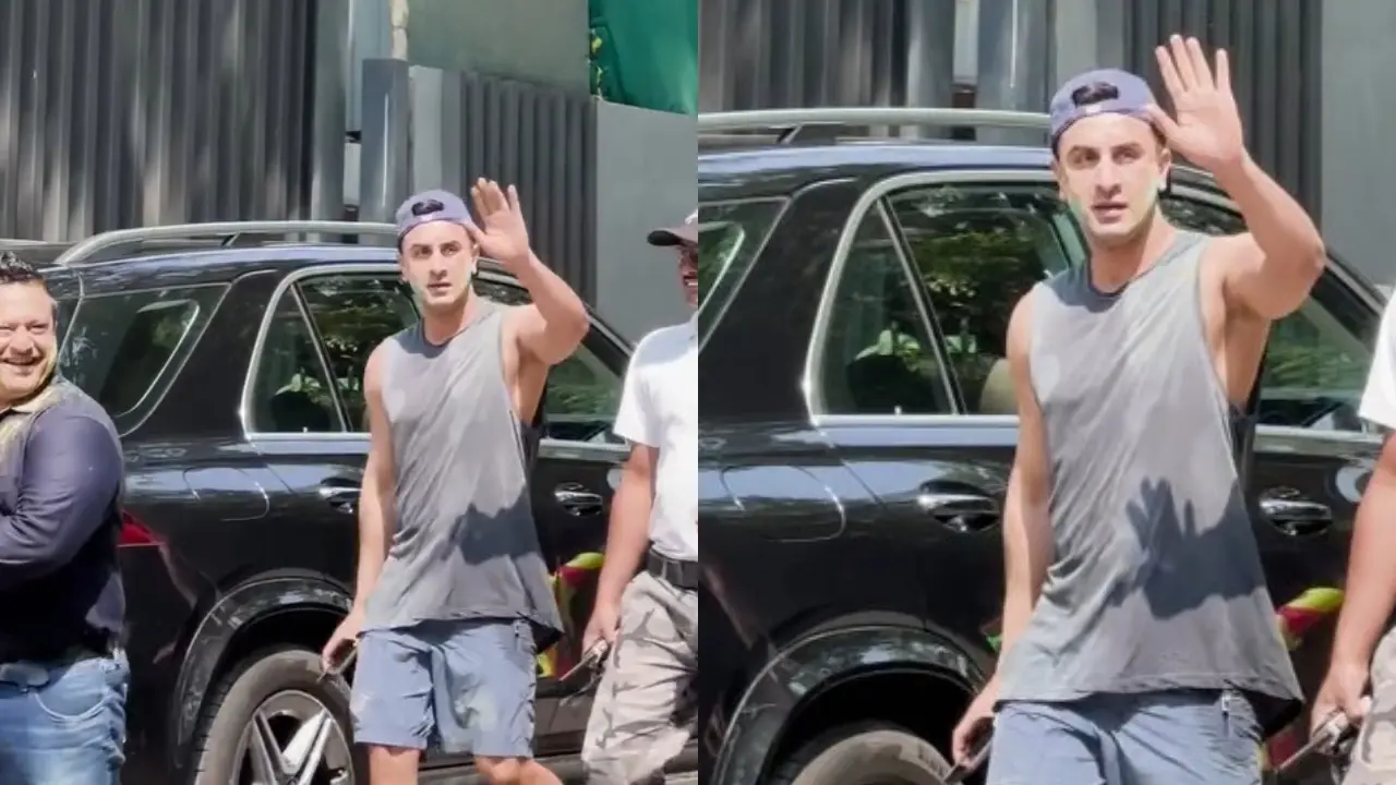 Earlier in the day, Ranbir Kapoor also stepped out on Tuesday to introduce his daughter Raha to the vibrant festival of colours. The actor was accompanied by his close friend and filmmaker Ayan Mukerji.