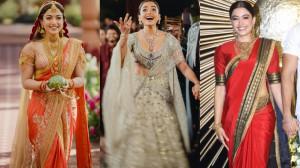 All the outfits worn by Rashmika Mandanna for her wedding ceremonies