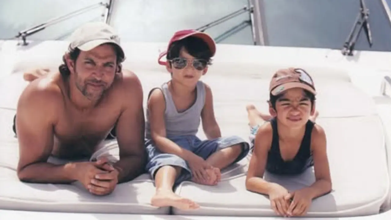 Sussanne Khan tells Hrithik Roshan to write a book on fatherhood