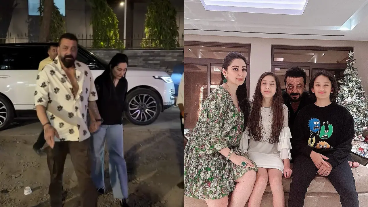 Sanjay Dutt loses cool at paps as he steps out with family