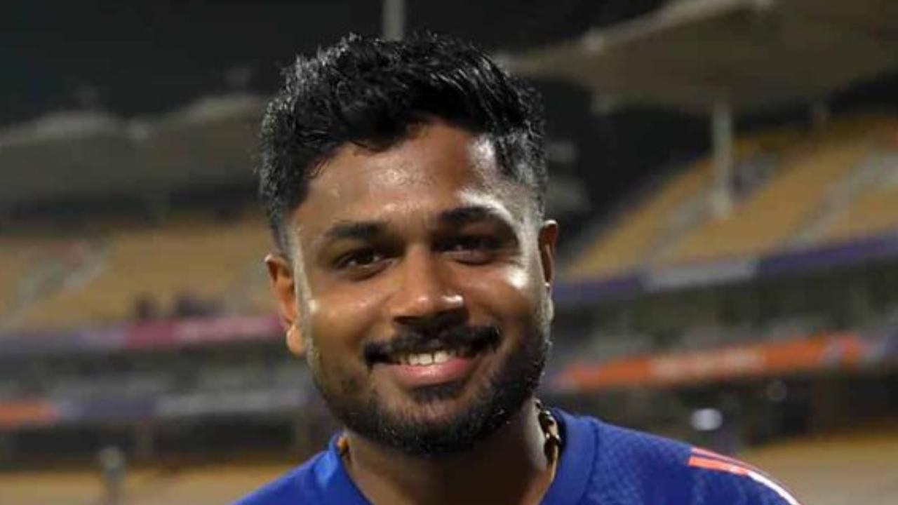In the all-important clash against the Caribbeans, it will be interesting to see if Team India's wicketkeeper-batsman Sanju Samson delivers a big knock in Kolkata (Pic: X/@BCCI)