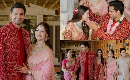 Arjun Tendulkar and Saaniya Chandhok's wedding