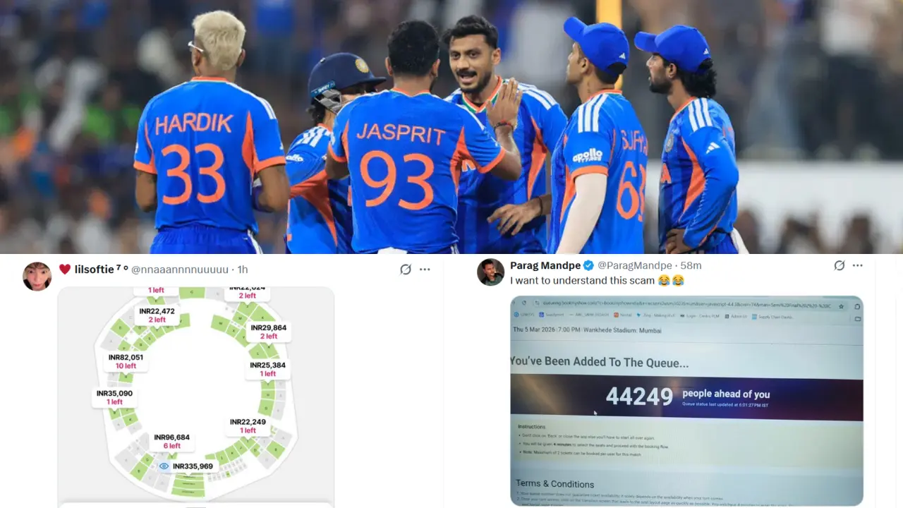 Fans suspect irregularities in ticket booking ahead of India-England clash