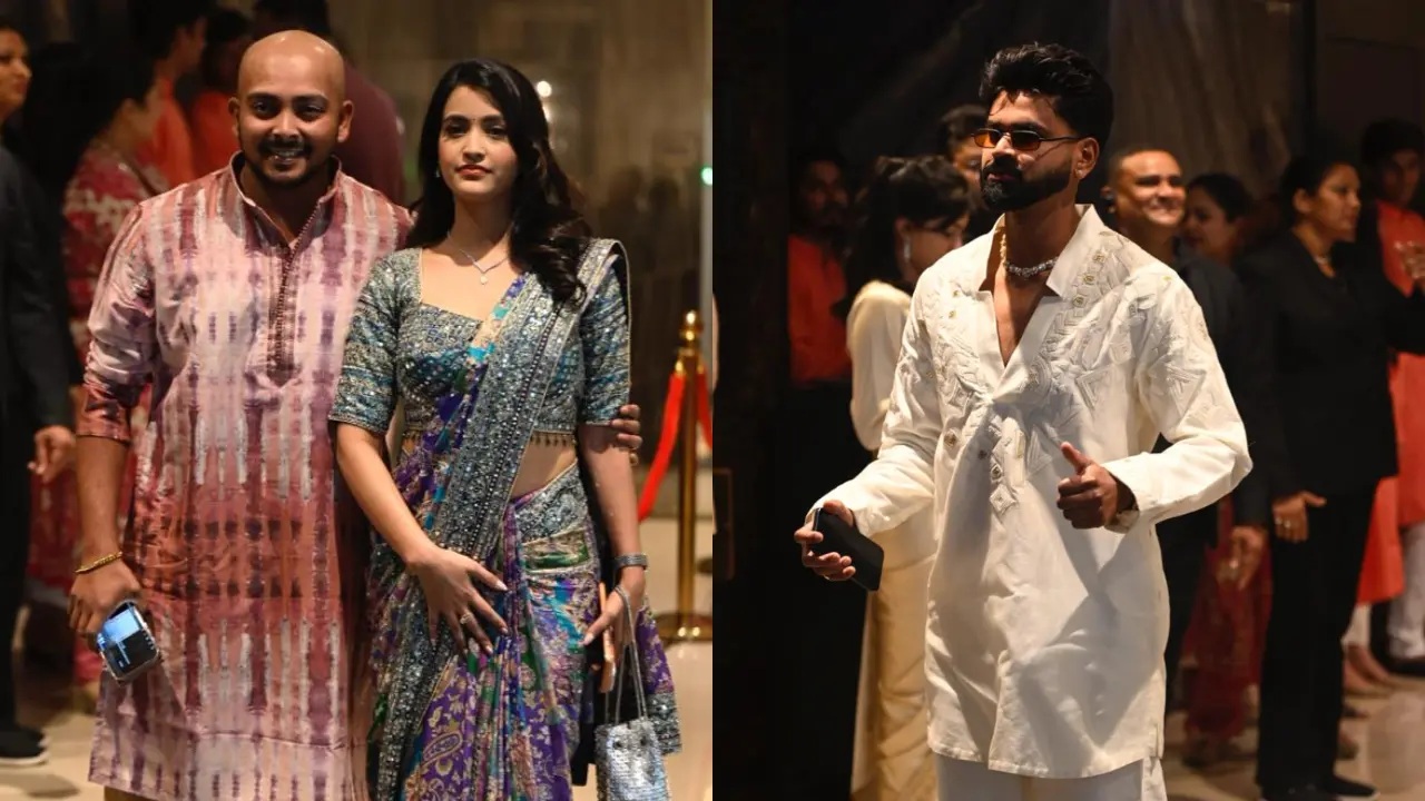 Indian cricketer Prithvi Shaw, alongside his rumoured girlfriend Akriti Agarwal, was also seen at the venue. Team India's star batsman Shreyas Iyer also snapped at the luxurious hotel in the city