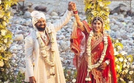 Rajat Dalal and wife