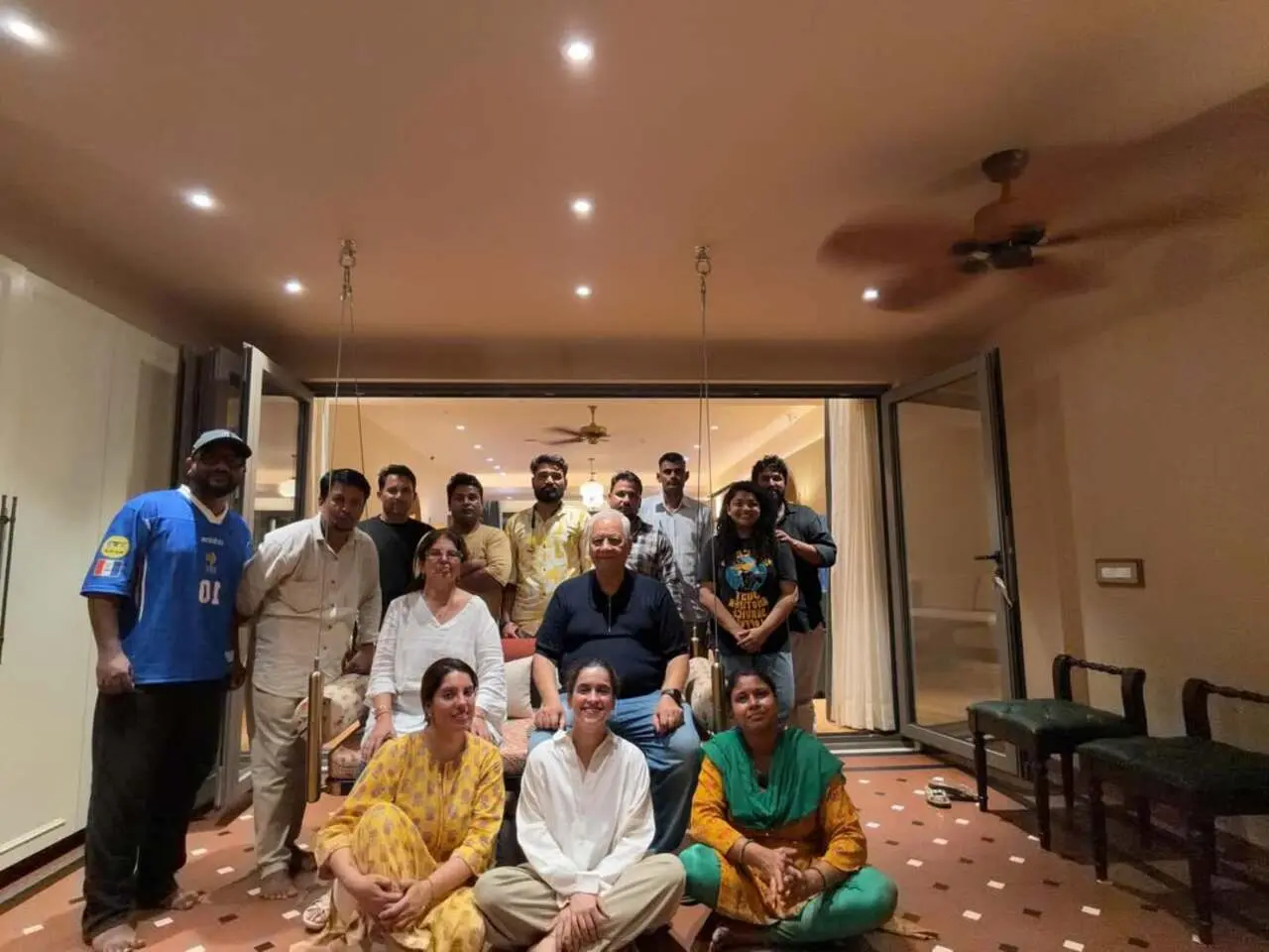 Modern-meets-personal vibe: The overall design blends contemporary interiors with personal, cozy touches, making the home feel elegant yet lived-in. 