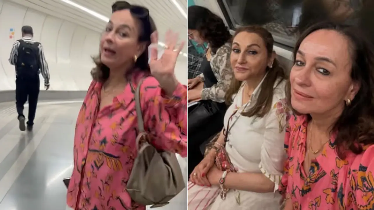 Soni Razdan beats Mumbai's traffic by taking underground Metro
