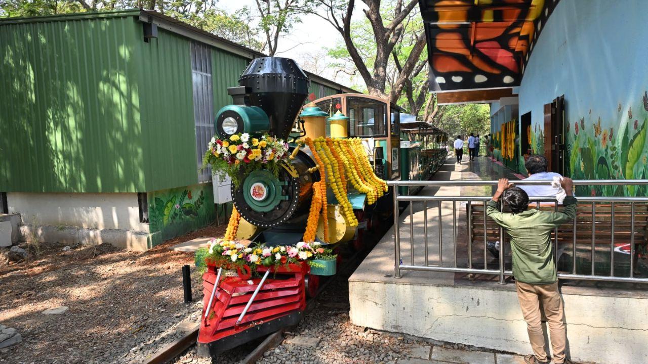 'Van Rani’ toy train returns to SGNP with eco-friendly upgrade