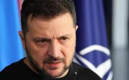 Ukranian President Volodymyr Zelenskyy. File pic