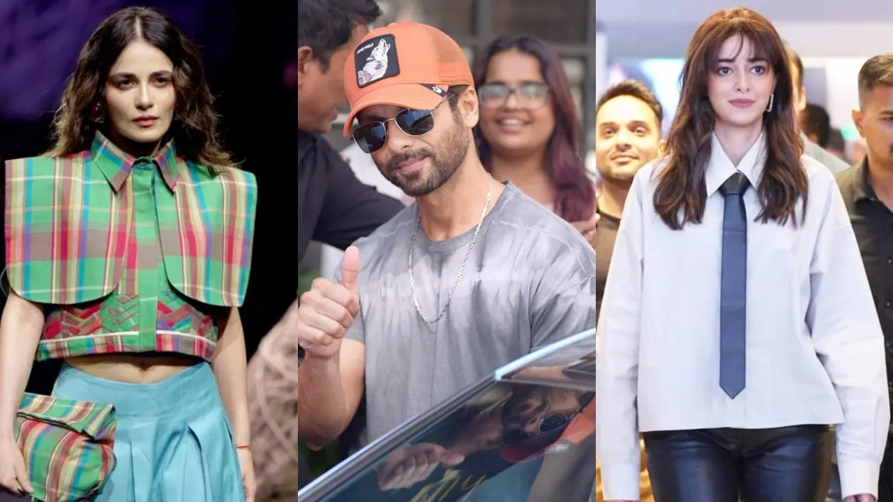 Spotted in the city: Radhikka Madan, Shahid Kapoor, Ananya Panday and more