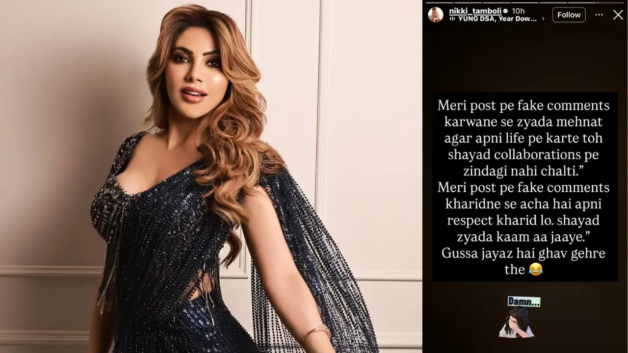 The 50: Nikki Tamboli calls out trolls putting fake comments on her posts