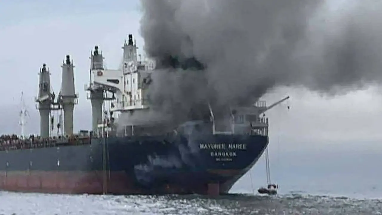 All 23 crew members on the ship were Thai nationals