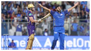 IPL 2026: Kolkata Knight Riders post 220 on the board against Mumbai Indians