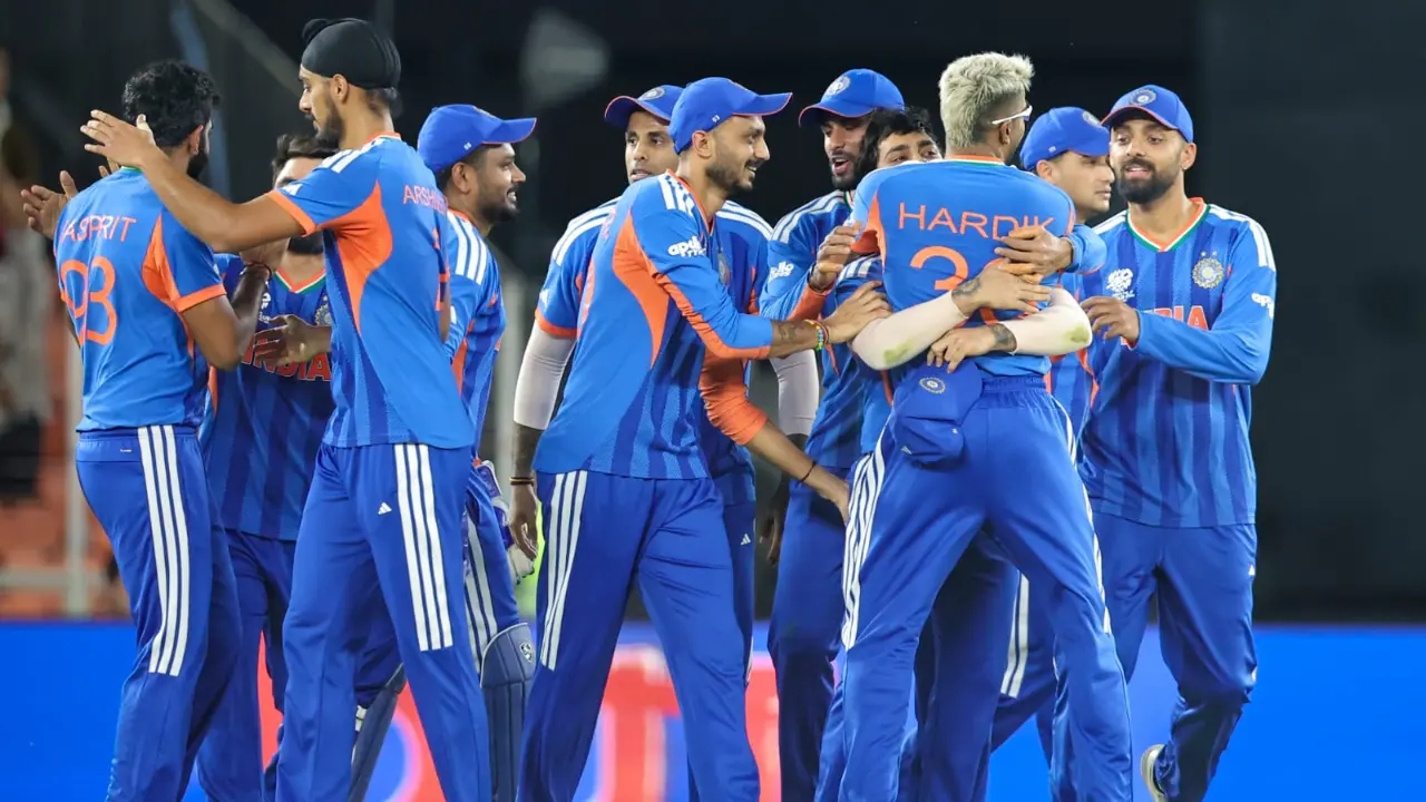 In the T20 World Cup 2026 final, the Suryakumar Yadav-led Team India secured a dominating victory by 96 runs against New Zealand at the Narendra Modi Stadium in Ahmedabad (Pic: File Pic)