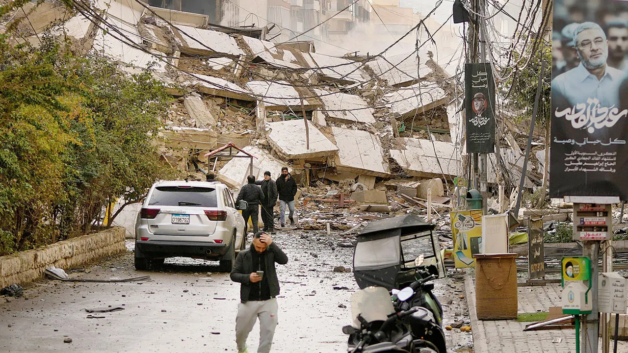 Beirut, Lebanon. Pic/PTI