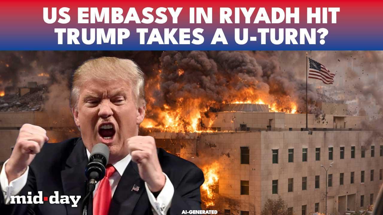 Iran Strikes US Embassy in Riyadh - Trump Downplays Ground War | WATCH