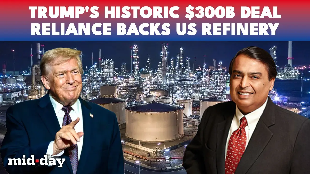 Trump Announces First US Oil Refinery in 50 Years; $300B Reliance Deal