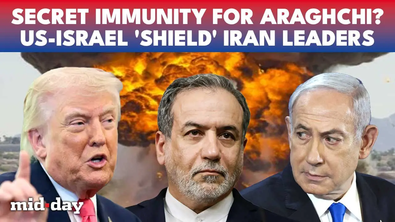 SECRET Immunity Deal? US–Israel Offer Protection to Iran Leaders Amid War Talks