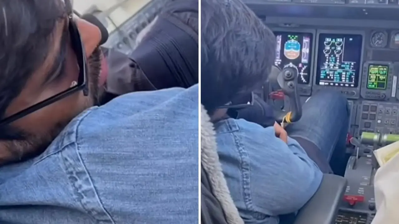 Jay Pawar shares video alleging VSR owner slept in cockpit, demands arrest