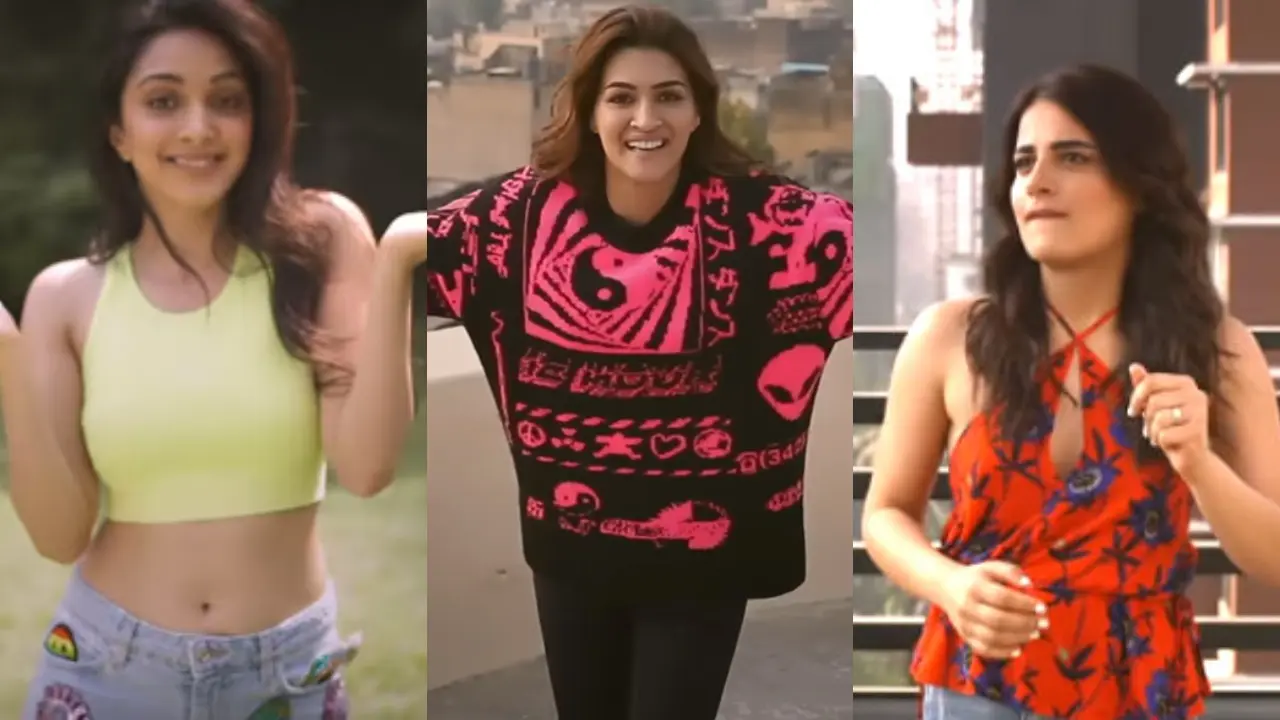 Kudi Nu Nachne De – Angrezi Medium
Kudi Nu Nachne De from the film Angrezi Medium is a peppy trach that is a celebration of women breaking barriers and embracing their freedom.