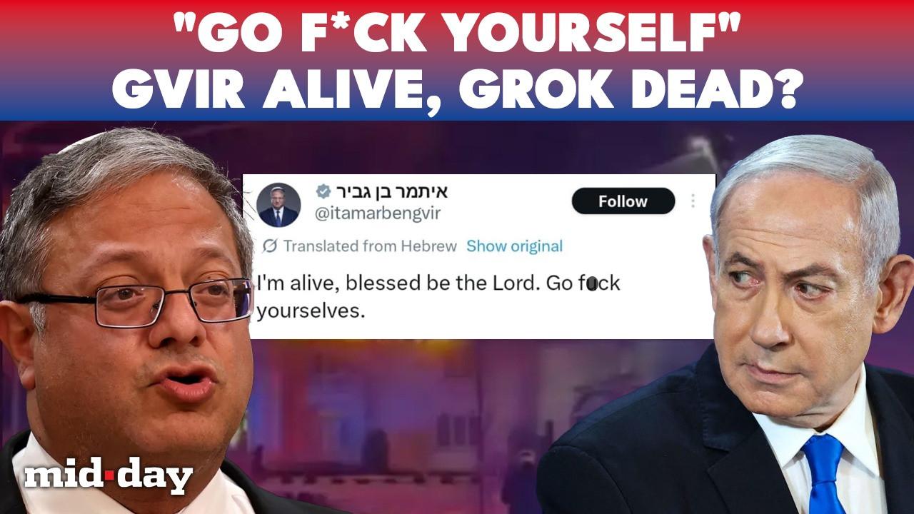 “I’m Alive… Go F**k Off”: Ben-Gvir Slams Death Rumours After Iran Strike Claims