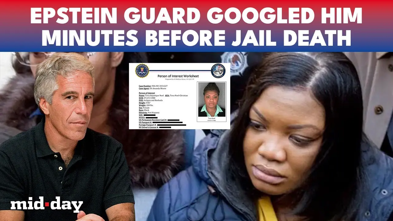 Epstein Jail Mystery Deepens as FBI Reveals Guard’s Last-Minute Google Search