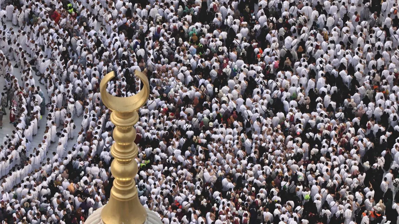 Millions of pilgrims from across the world gather at Mecca as the annual Hajj pilgrimage officially begins. Pic/AFP Millions of pilgrims from across the world gather at Mecca as the annual Hajj pilgrimage officially begins. Pic/AFP