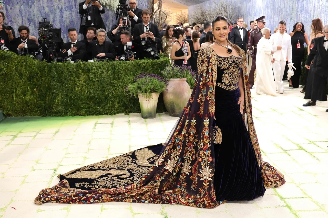 Billionaire philanthropist Sudha Reddy walked the 2026 Met Gala carpet in a custom outfit designed by Manish Malhotra.She wore an ensemble titled 'The Tree of Life', which drew from the traditional Kalamkari art form from South India. The outfit was created over 3,459 hours by more than 90 artisans and brought together several handwork techniques. The look also included elements linked to Telangana, such as the Palapitta bird, Jammi Chettu tree and Tangedu flower, along with symbols like the Sun and Moon. A long trail and a sheer cape added to the look, while a hand-crafted metal installation at the back completed the design.