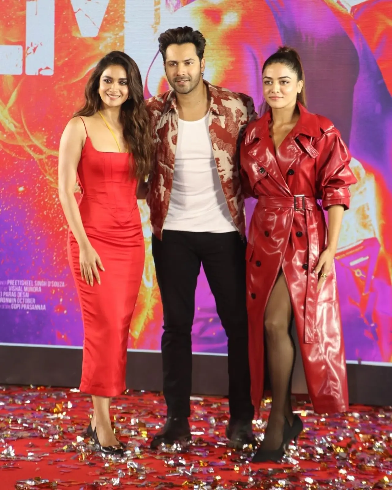 Baby John
Baby John continued Varun Dhawan’s streak of sharing screen space with multiple female leads. The action entertainer featured Keerthy Suresh and Wamiqa Gabbi in pivotal roles alongside the actor. Baby John
Baby John continued Varun Dhawan’s streak of sharing screen space with multiple female leads. The action entertainer featured Keerthy Suresh and Wamiqa Gabbi in pivotal roles alongside the actor.