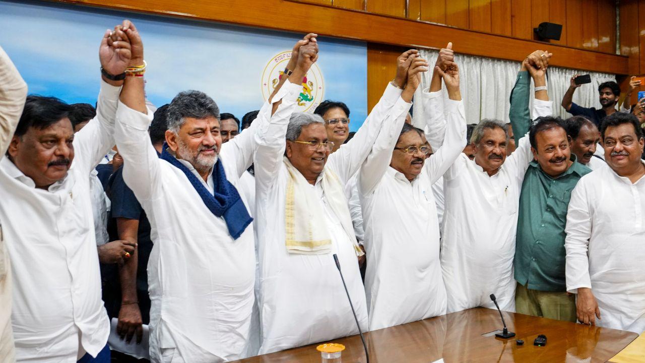 Later, addressing a joint press conference in Bengaluru alongside Shivakumar and Home Minister G. Parameshwara, Siddaramaiah said: “I have submitted my resignation from the Chief Minister’s post to the Governor’s Secretary.” Later, addressing a joint press conference in Bengaluru alongside Shivakumar and Home Minister G. Parameshwara, Siddaramaiah said: “I have submitted my resignation from the Chief Minister’s post to the Governor’s Secretary.”
