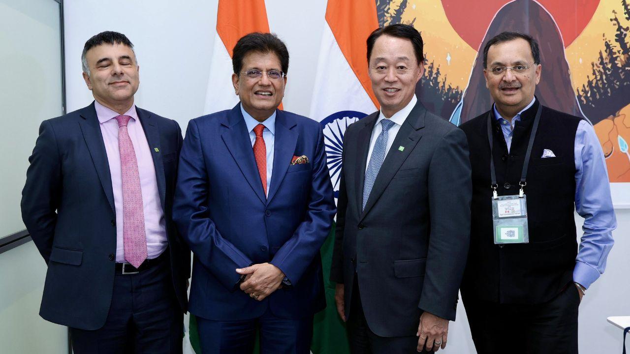 Goyal also held a meeting with Mr. Raymond Chun, President and CEO of Toronto Dominion Bank Group Goyal also held a meeting with Mr. Raymond Chun, President and CEO of Toronto Dominion Bank Group
