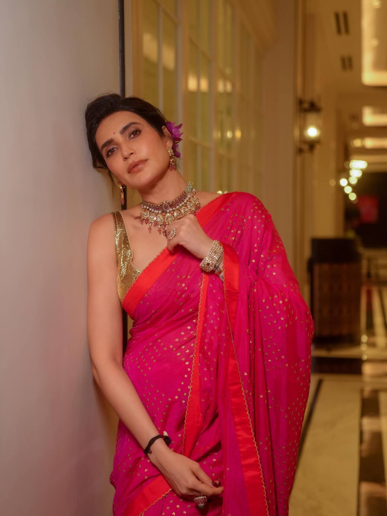Karishma Tanna and her husband Varun Bangera are all set to embrace parenthood for the first time. Sharing a post featuring multiple pregnancy photoshoot pics, the couple announced happy news. Karishma Tanna and her husband Varun Bangera are all set to embrace parenthood for the first time. Sharing a post featuring multiple pregnancy photoshoot pics, the couple announced happy news.