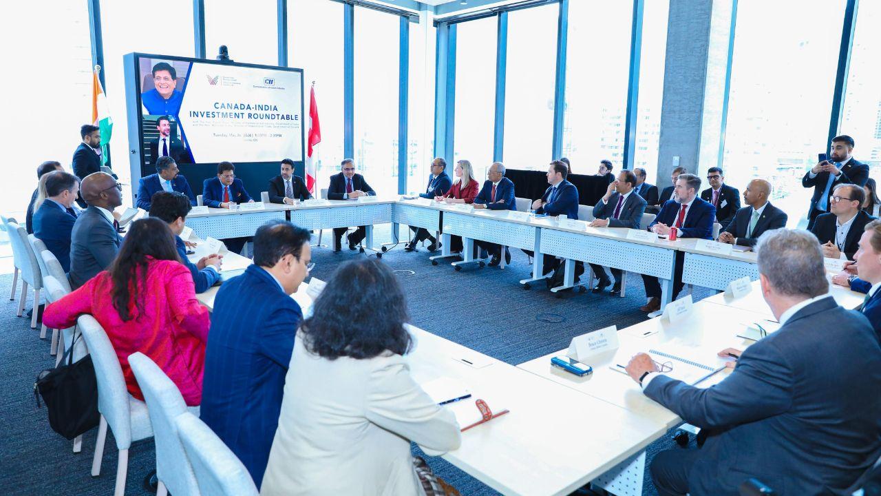 The Union minister highlighed India’s infrastructure push, financial reforms and ease of doing business at the Roundtable before leading Canadian investors and pension funds The Union minister highlighed India’s infrastructure push, financial reforms and ease of doing business at the Roundtable before leading Canadian investors and pension funds