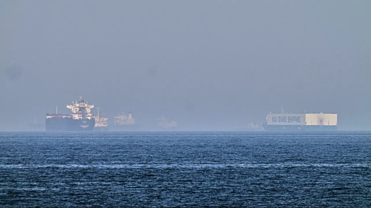 Strait of Hormuz. Pic/AFP