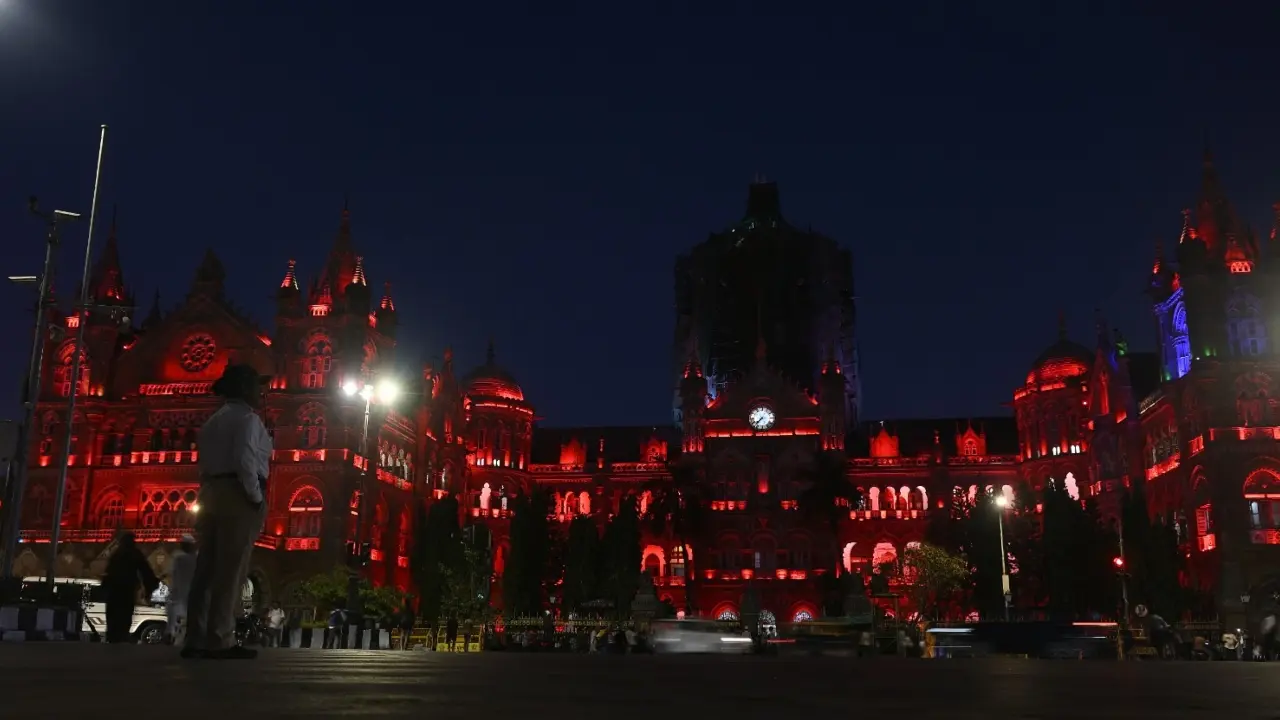 The illumination was organised to spread awareness about menstrual hygiene, dignity and equal access to menstrual health resources for all The illumination was organised to spread awareness about menstrual hygiene, dignity and equal access to menstrual health resources for all