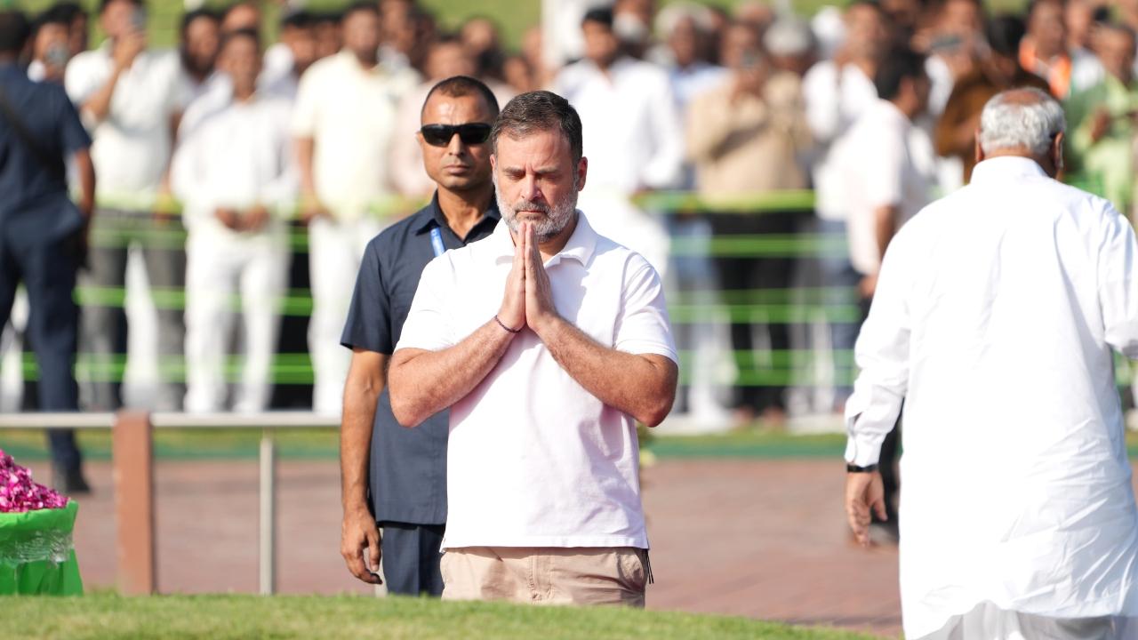 "His visionary leadership still inspires our collective conscience and strengthens our commitment to an inclusive and progressive nation," the Congress chief said "His visionary leadership still inspires our collective conscience and strengthens our commitment to an inclusive and progressive nation," the Congress chief said