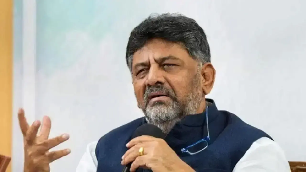 DK Shivakumar. Pic/X