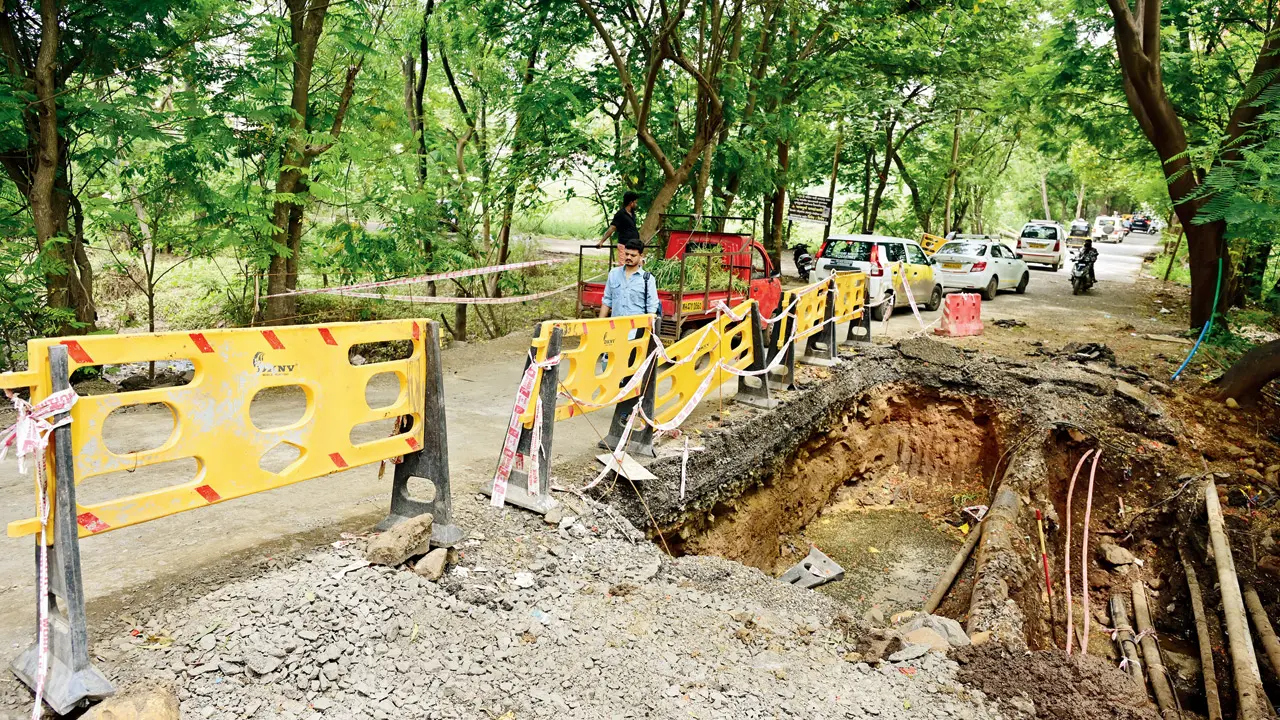 Roads concreted prior to 2023 have no ducts beneath, resulting in them being dug up every time laying or maintenance of utilities has to be done. FILE PIC/SHADAB KHAN