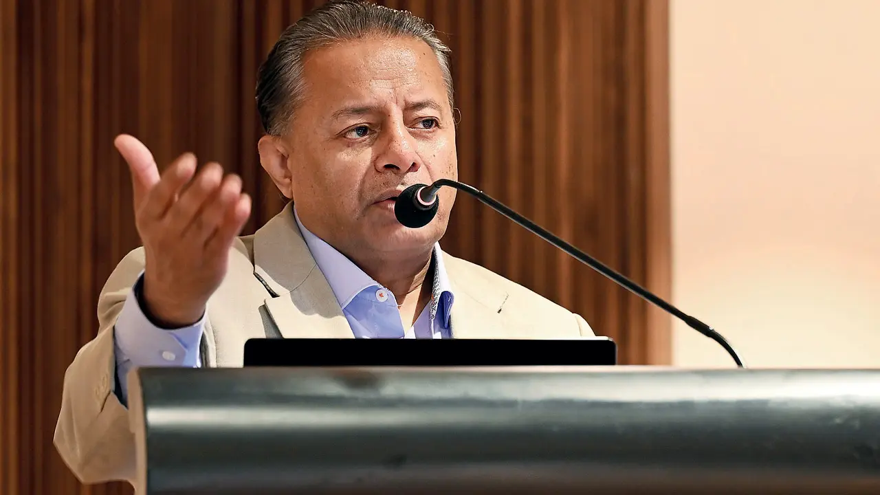 Cancer gene therapy breakthrough: Medtherapy plans major expansion in India Dr Bikash Verma, MD and CEO of MedTherapy, during a press conference on the company’s plans to make India a global hub for cancer gene therapy manufacturing. Pic/Atul Kamble