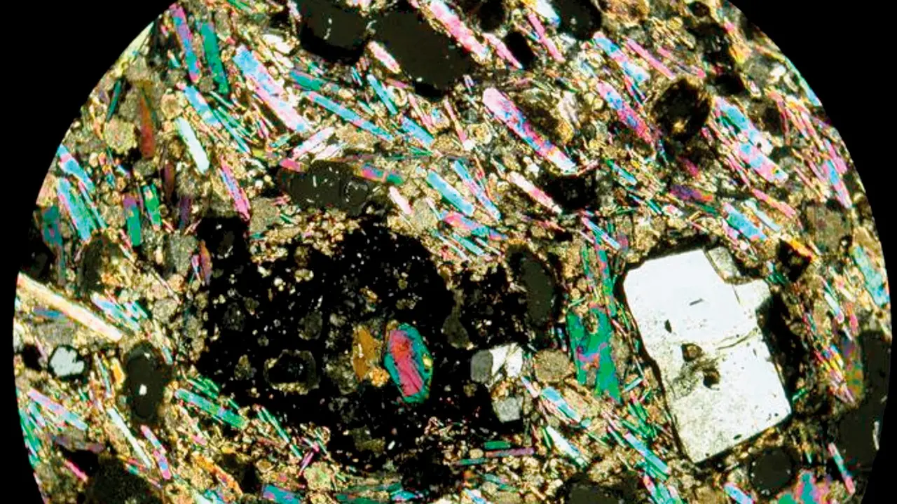 Scientists create new atlas to help countries find rare earth deposits A rare earth element-rich rock seen under the microscope. PIC COURTESY/University of Cambridge