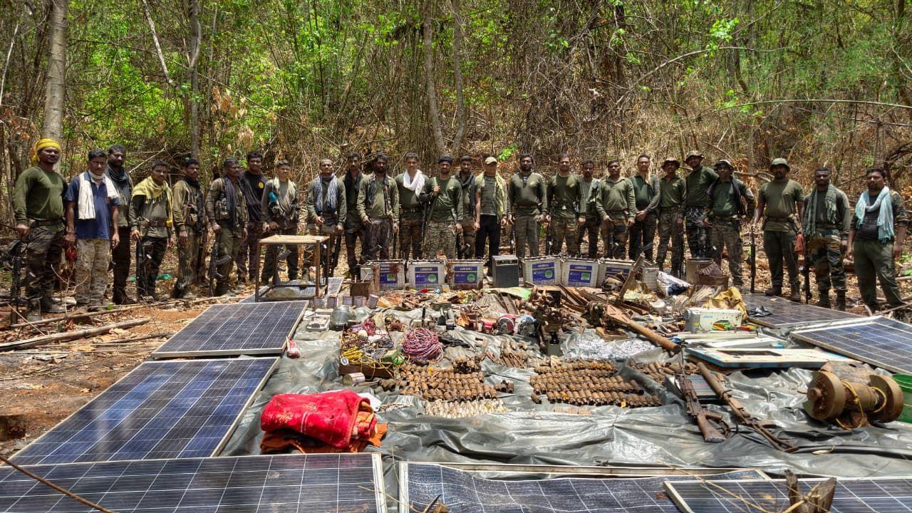Police also recovered machinery allegedly used for manufacturing weapons, including two lathe machines, motors, a grinder machine, inverter, batteries, solar plates, and bundles of wire Police also recovered machinery allegedly used for manufacturing weapons, including two lathe machines, motors, a grinder machine, inverter, batteries, solar plates, and bundles of wire