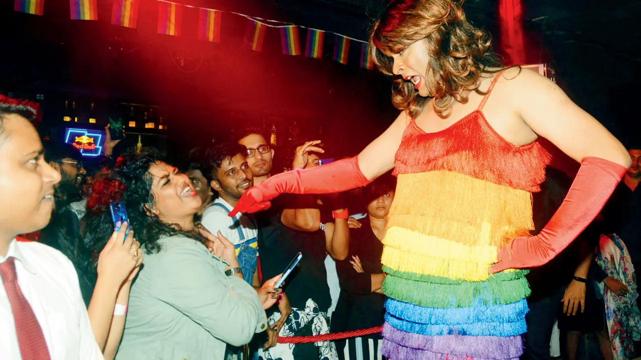 Naughty in the noughties: New anthology takes you inside Mumbai's LGBTQIA+ parties Mumbai’s queer scene is vibrant, with drag shows now forming a large part of it. But it was not so in earlier years that were marked by surveillance and repression. File pic