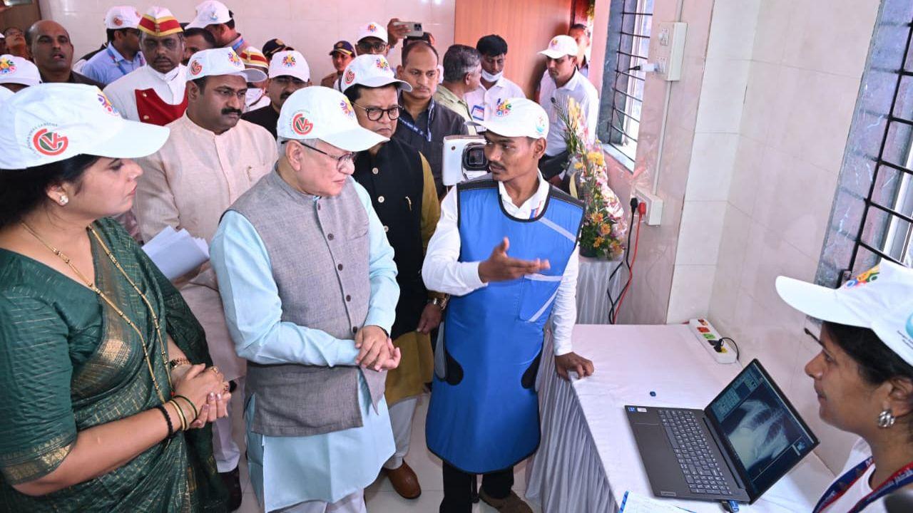 Handheld X-ray machines were also donated during the programme to enhance diagnostic capabilities at the grassroots level Handheld X-ray machines were also donated during the programme to enhance diagnostic capabilities at the grassroots level