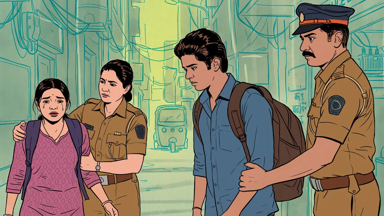 Kandivali teen held for stealing grandmother’s gold with boyfriend The Charkop police arrested both accused on April 18 and recovered the stolen ornaments. Further interrogation revealed that the duo was planning to get married.Illustration/Uday Mohite