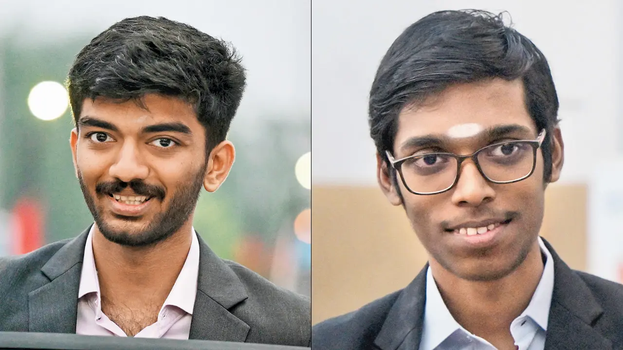 Norway Chess: Gukesh, Pragg open campaign with wins Indian Grandmasters D Gukesh (left) and R Praggnanandhaa