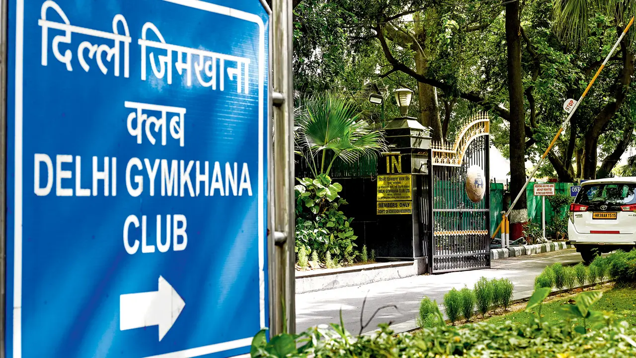 The Delhi Gymkhana Club.  PIC/PTI